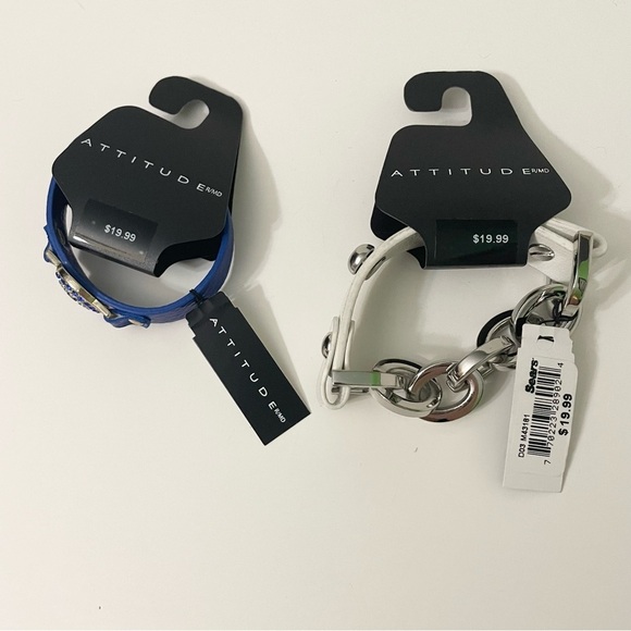 Sears Attitude Bracelets Lot of 2 - Picture 1 of 15